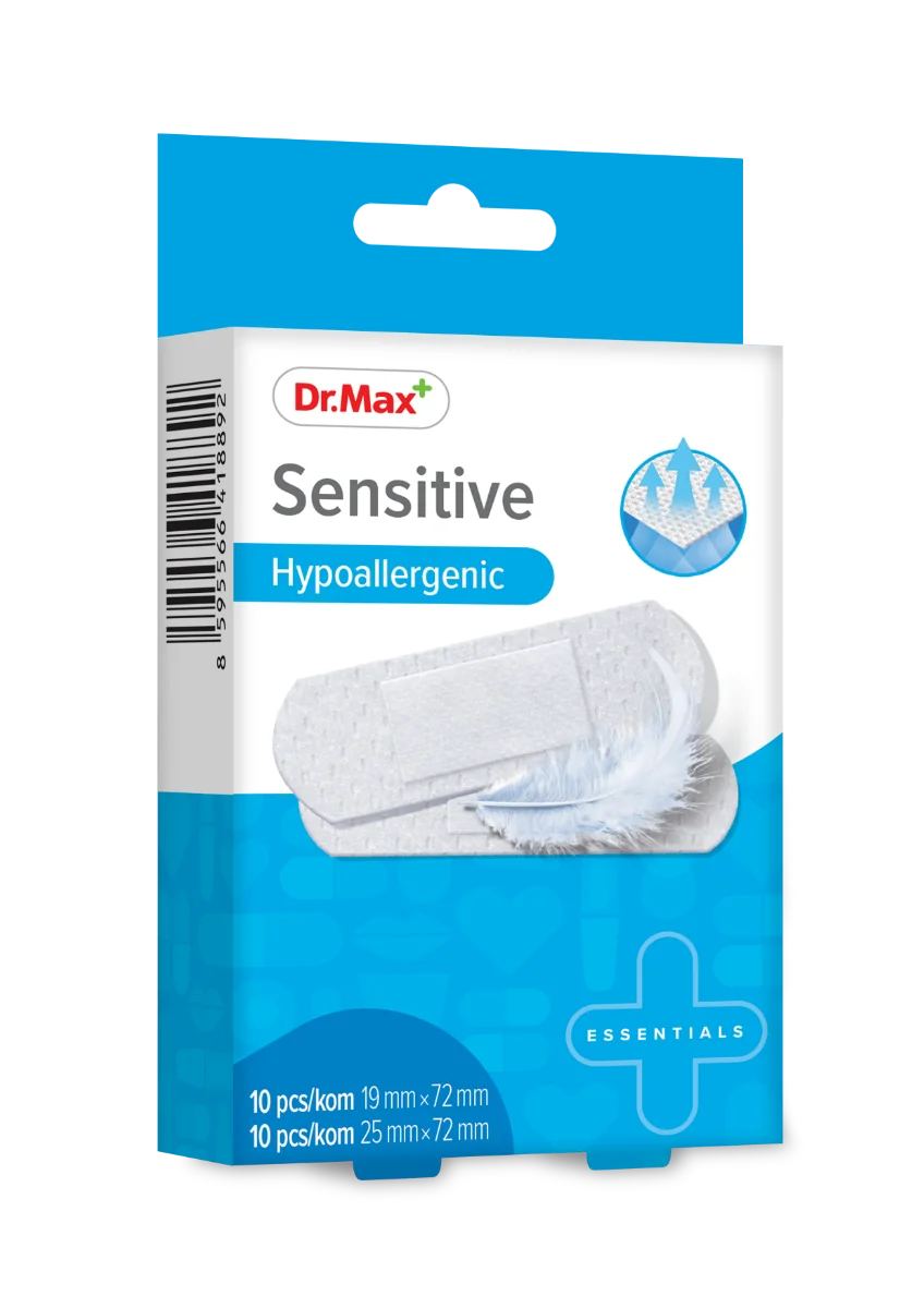 Dr. Max Cerotti Ipoallergenici 19x72mm, 25x72mm 20 Pezzi Per Pelli Sensibili