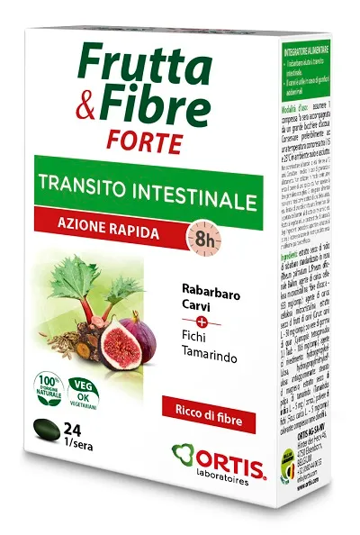 Frutta e Fibra Forte 24 Compresse