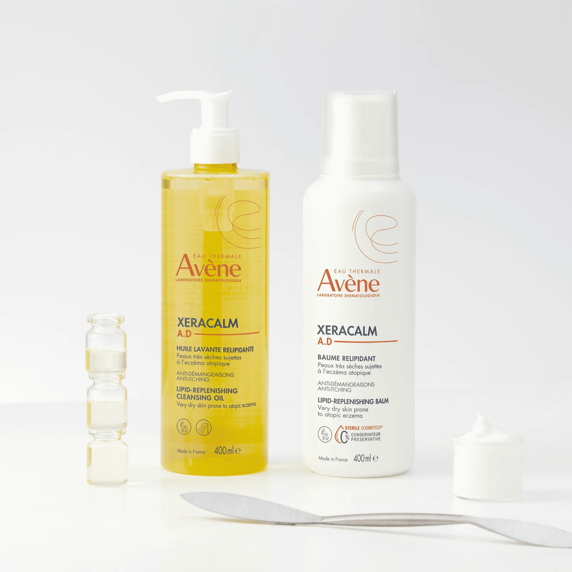 Eau Thermale Avène Xeracalm A.D Olio Detergente Liporestitutivo Prurito, 400 ml Pelle Secca a Tendenza Atopica