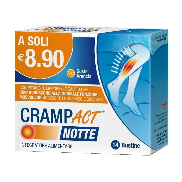 Crampact Notte 14Bust Funzione Muscolare