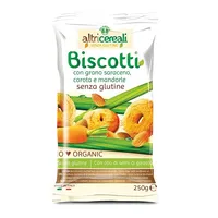 AltriCereali Biscotti Al Grano Saraceno Carote Mandorle Biologico 250 g