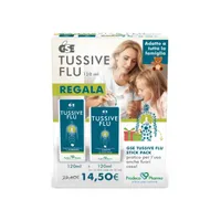 Gse Tussive Flu Regala 1 Flacone 120 Ml + 12 Stick Pack 10 Ml