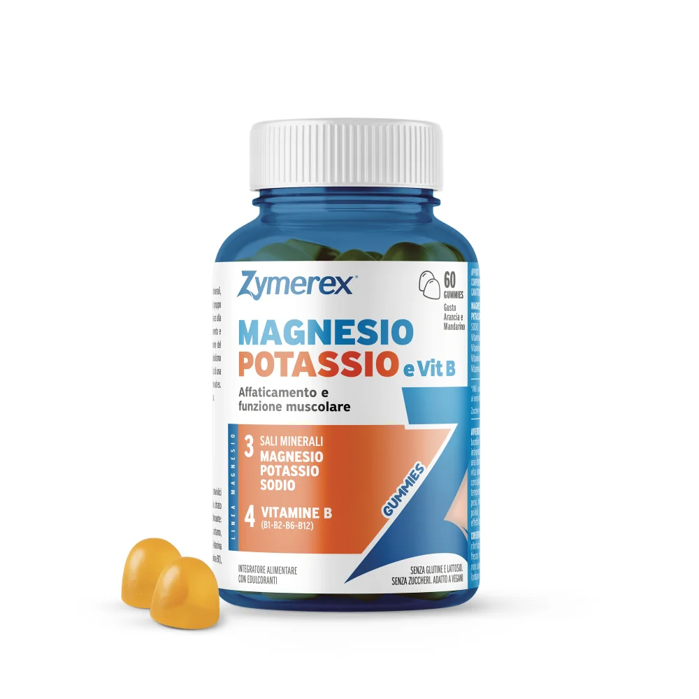 Zymerex Magnesio K Vit B60Gumm Senza Glutine