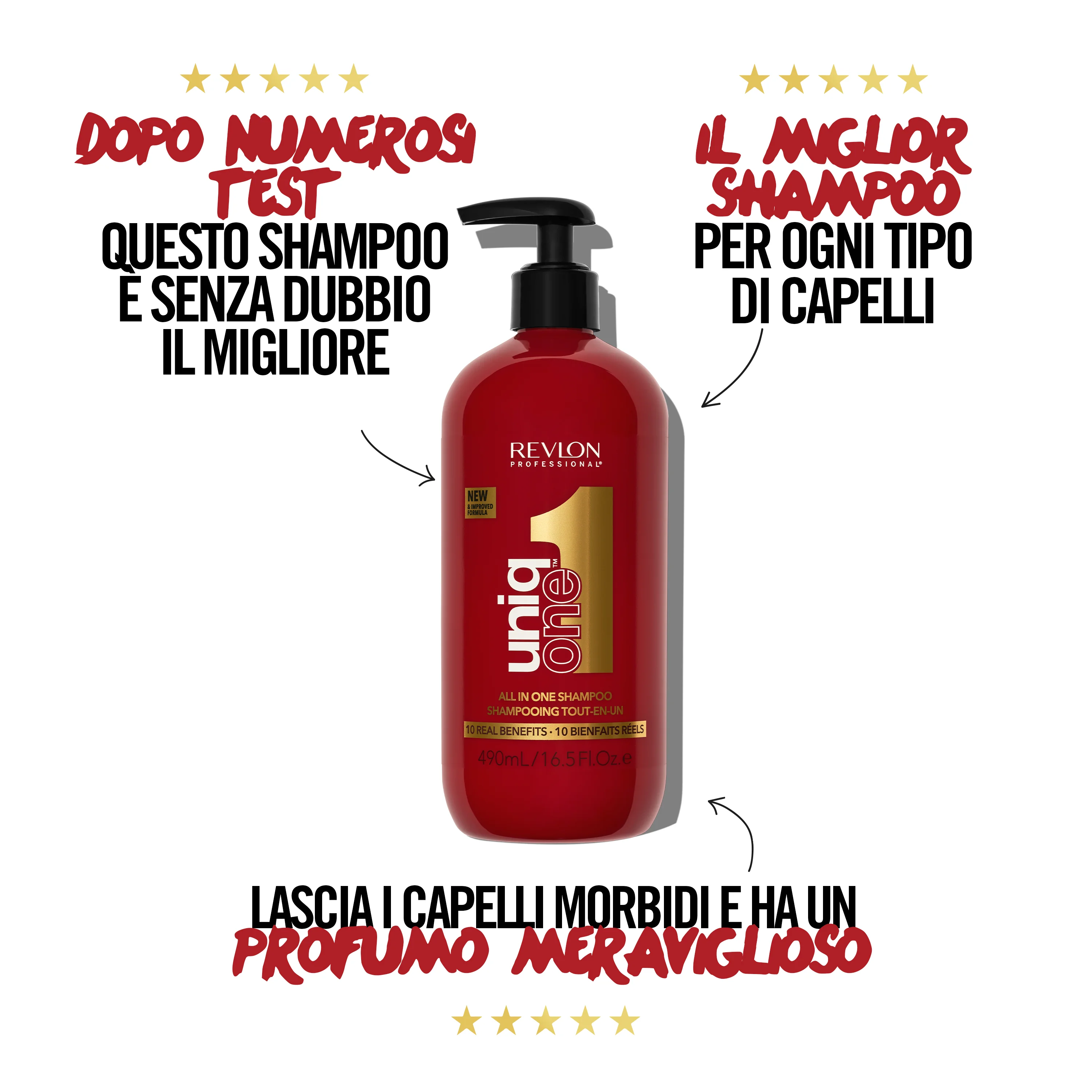 Revlon Uniq One All In One Shampoo 100 Ml Shampoo professionale multi benefit
