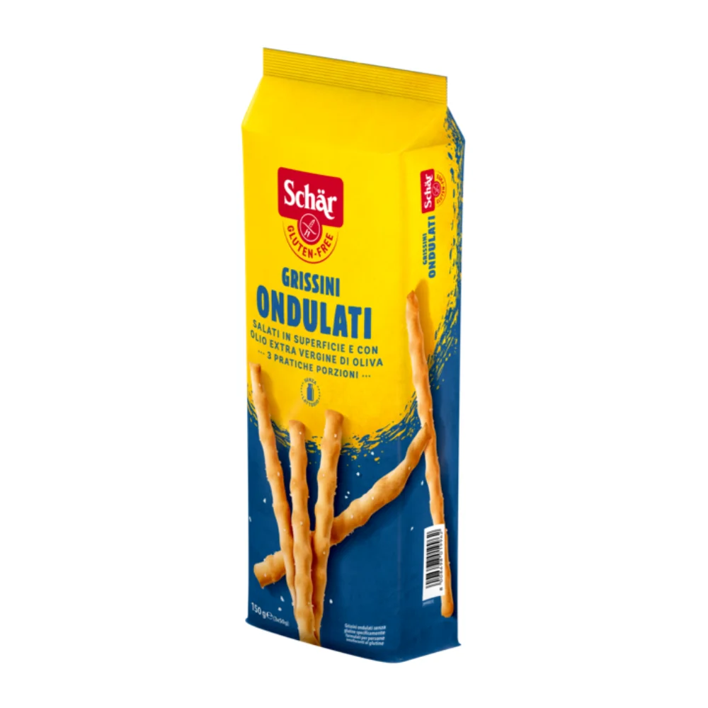 Schar Grissini Ondulati Senza Glutine 150 g alimenti senza glutine