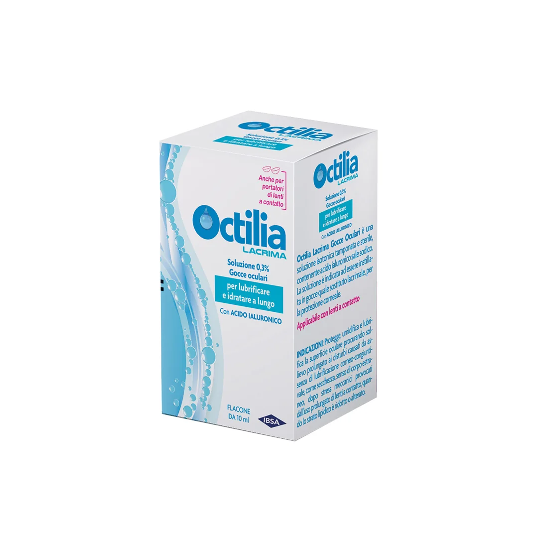 Octilia Lacrima Gocce Oculari 10 ml Lubrificanti e Protettive