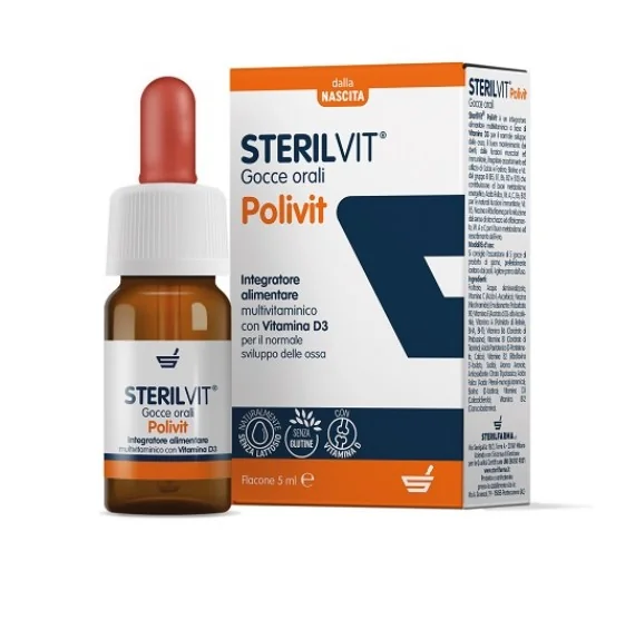 Sterilvit Polivit Gocce 5Ml