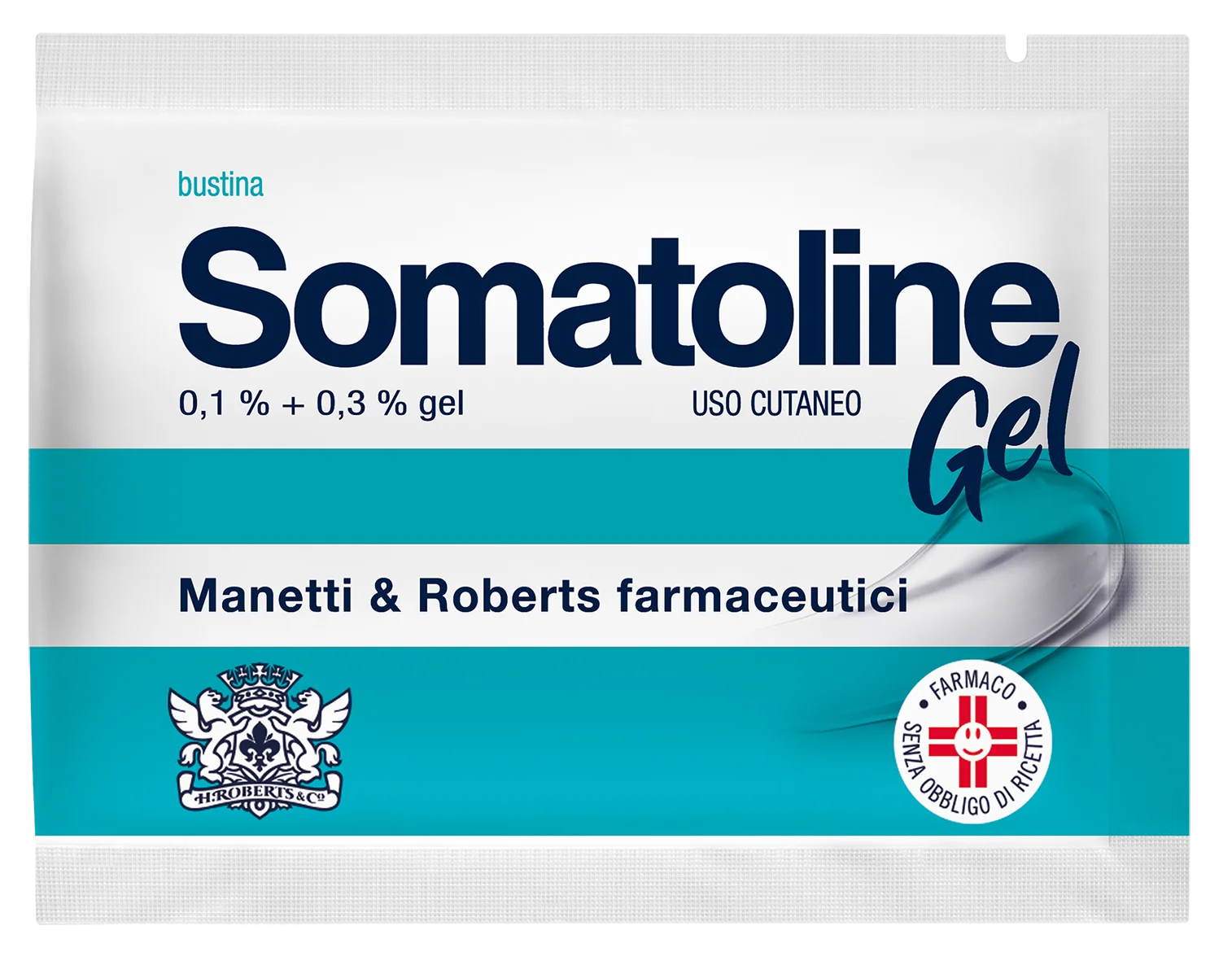 Somatoline Gel 30 Bustine 10 G 0,1% + 0,3% Trattamento Gambe Anticellulite