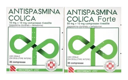Antispasmina Colica 10 + 10 mg 30 Compresse Rivestite