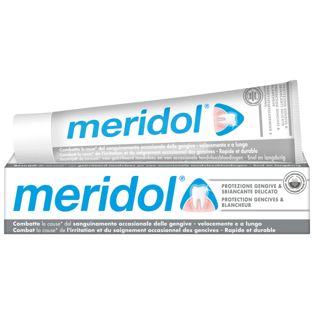 Meridol Whitening Dentifricio Sbiancante 75 ml Protezione Gengive