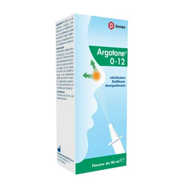 Argotone 0-12 Spray Nasale 20 ml Nebulizzatore Fluidificante Decongestionante