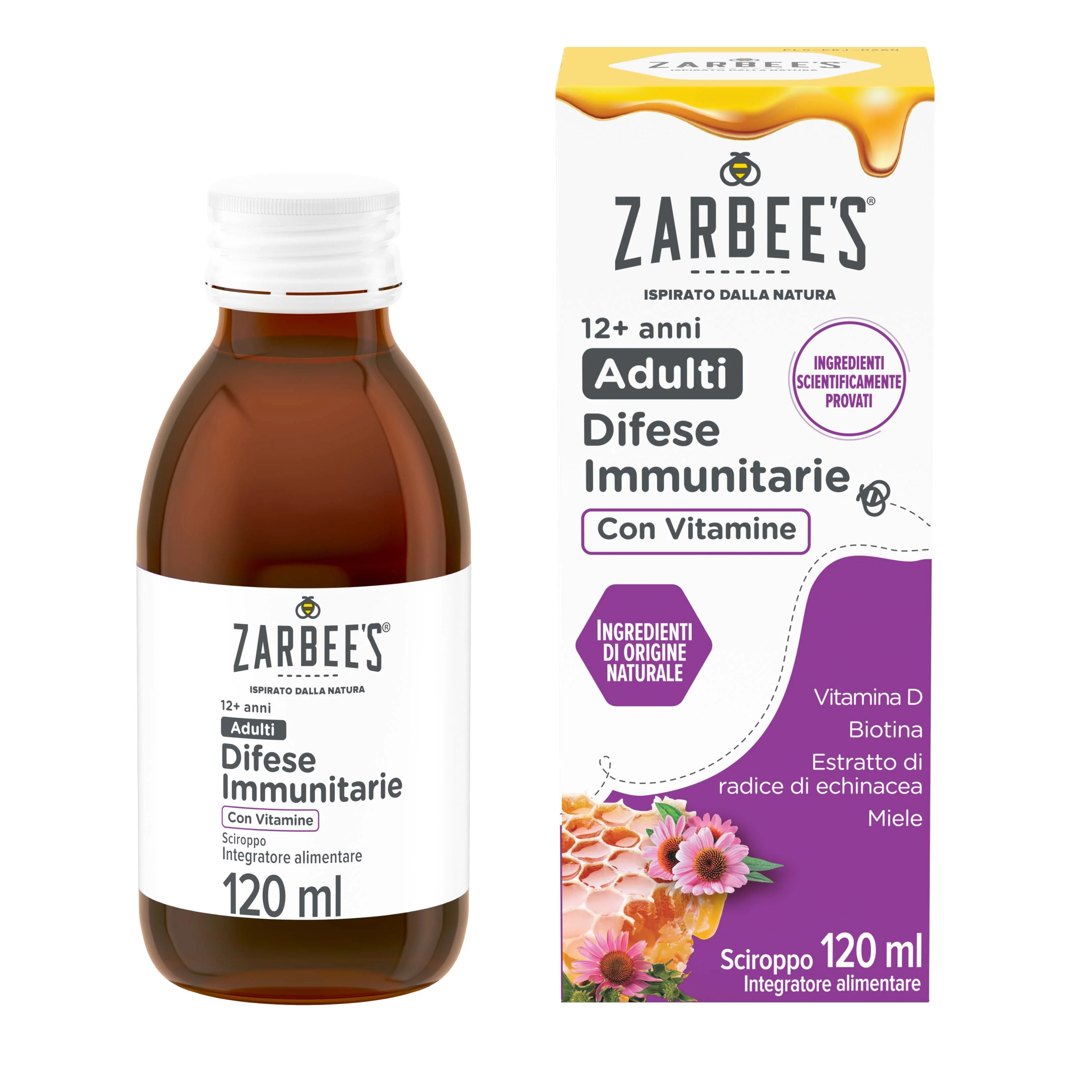 Zarbee'S Difese Immunitarie Adulti 120 Ml Senza Lattosio
