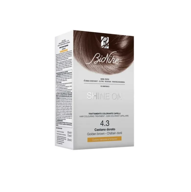 Bionike Shine On 4.3 Castano Dorato Trattamento Colorante Capelli