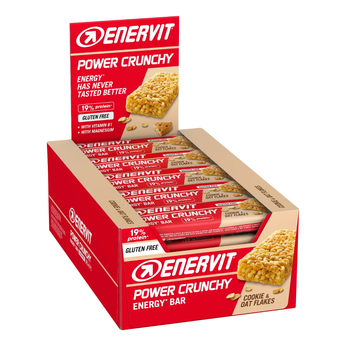 Enervit Crunchycookie 1Bar Sport e Sostegno Fisico