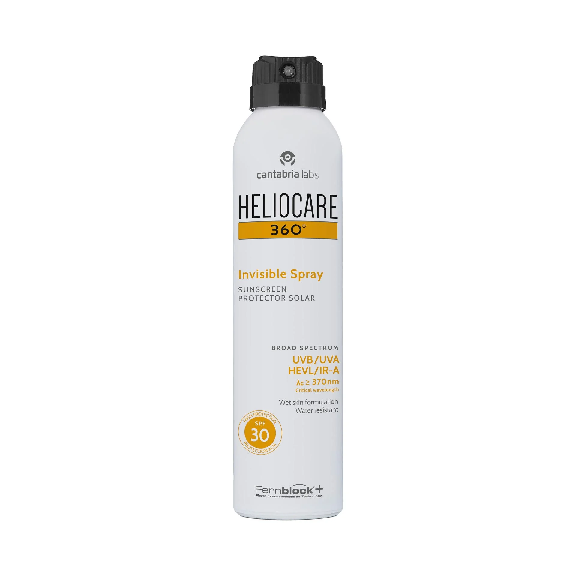 Heliocare 360Â° Spray Invisibile SPF 30 Protezione Solare Corpo 200 ml A Rapido Assorbimento
