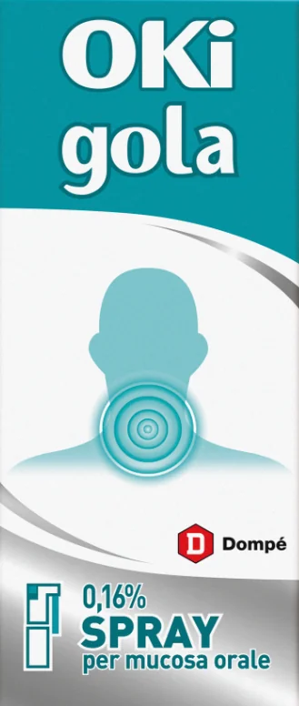 Oki Infiammazione E Dolore Spray 0,16% 15 ml Antinfiammatorio