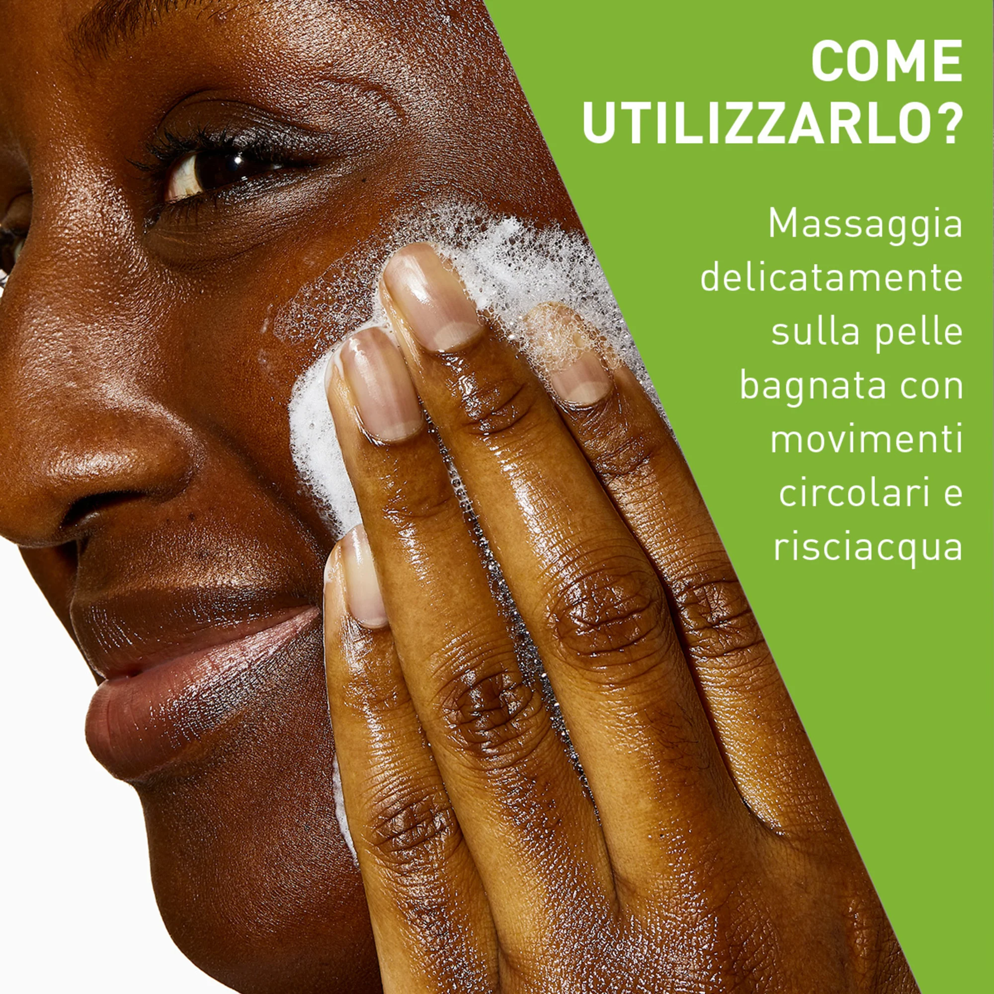 CeraVe Detergente Crema-Schiuma Idratante 236 ml Per Pelle da Normale a Secca