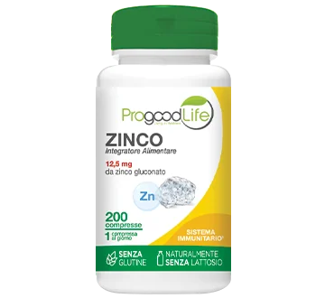 Progoodlife Zinco 200 Compresse Sistema Immunitario
