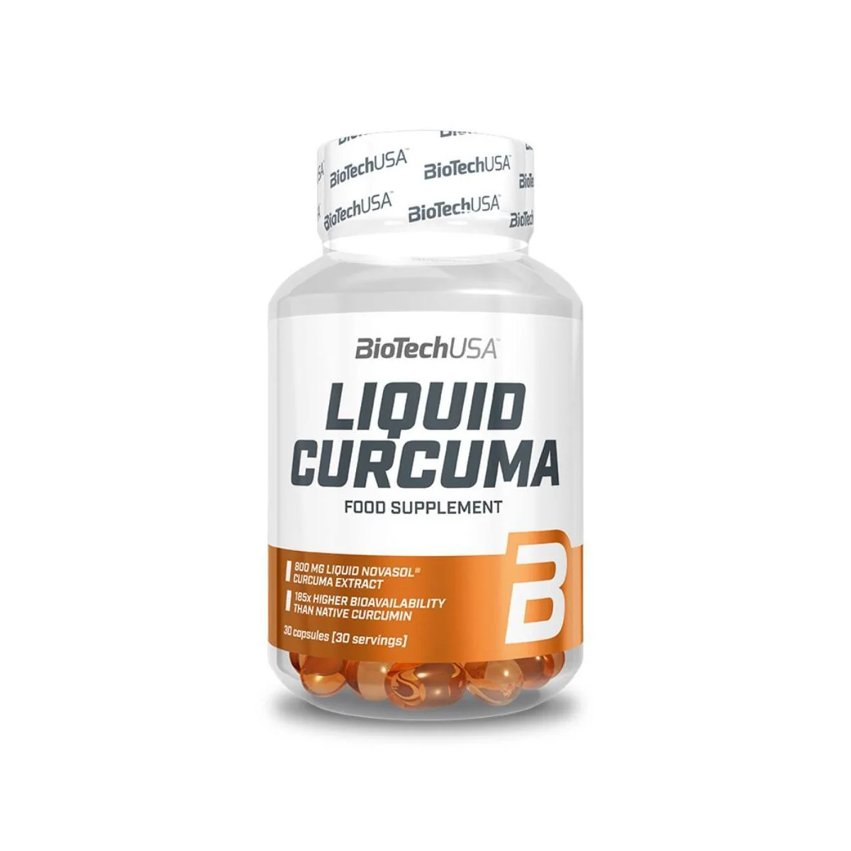 Biotechusa Liquid Curcuma 30 Capsule Senza Glutine