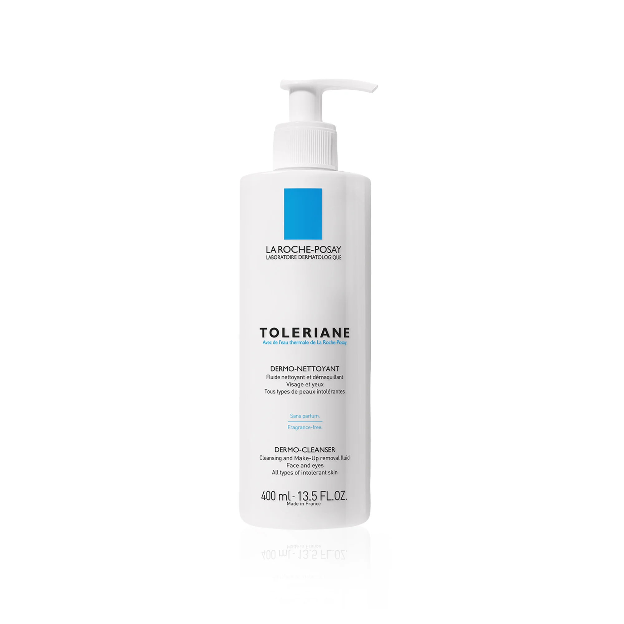La Roche Posay Toleriane Dermo Detergente 400 ml Struccante Viso Delicato per Pelle Intollerante