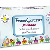 Forhans Teneracarezza Salviettine 72 Pezzi