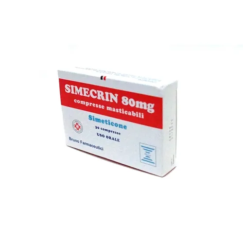 Simecrin 80 mg 30 Compresse Masticabili
