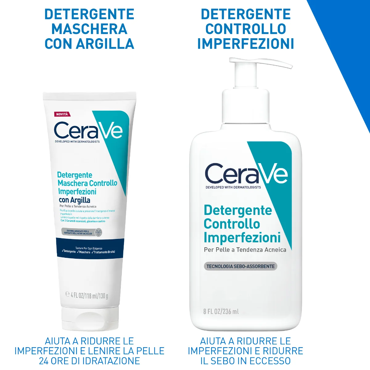 Cerave Detergente Maschera Controllo Imperfezioni 118 Ml