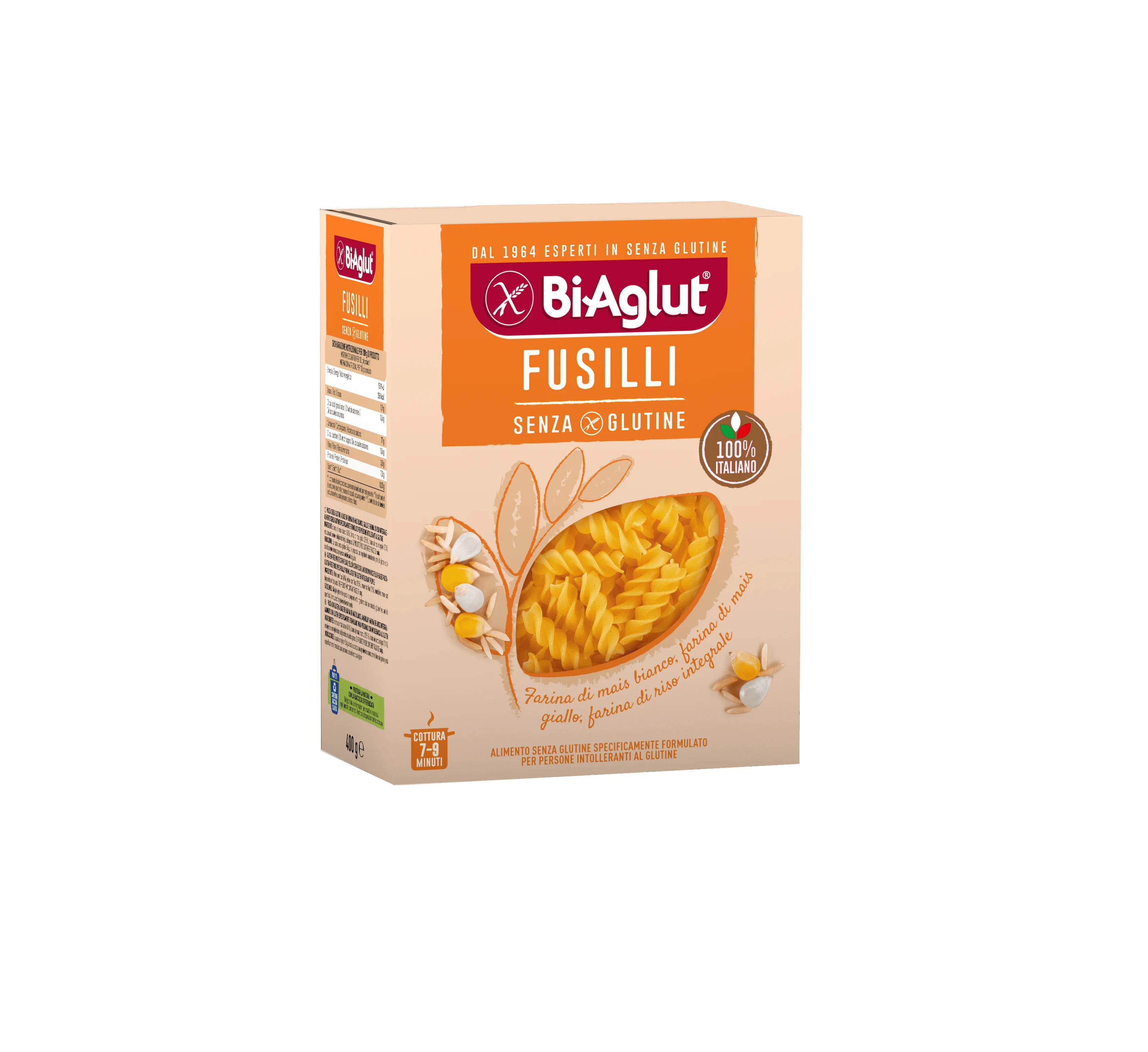 Biaglut Fusilli 500 g Senza Glutine