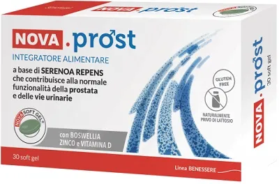 Nova Prost Integratore Per La Funzionalità  Della Prostata 30 Capsule