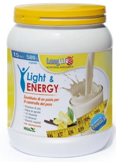 Longlife Light & Energy Vaniglia 500g