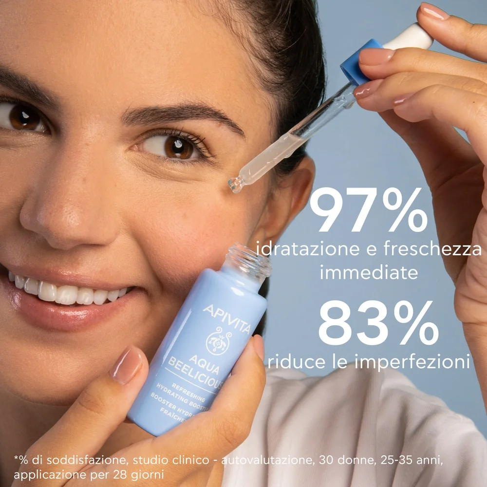 Apivita Aqua Beel Booster Hydrating 30 ml Booster Idratante Rinfrescante