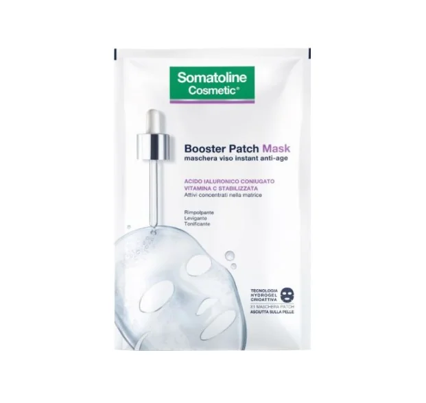 Somatoline Cosmetic Viso Patch Mask 1 Bustina Maschera Viso Anti-Age