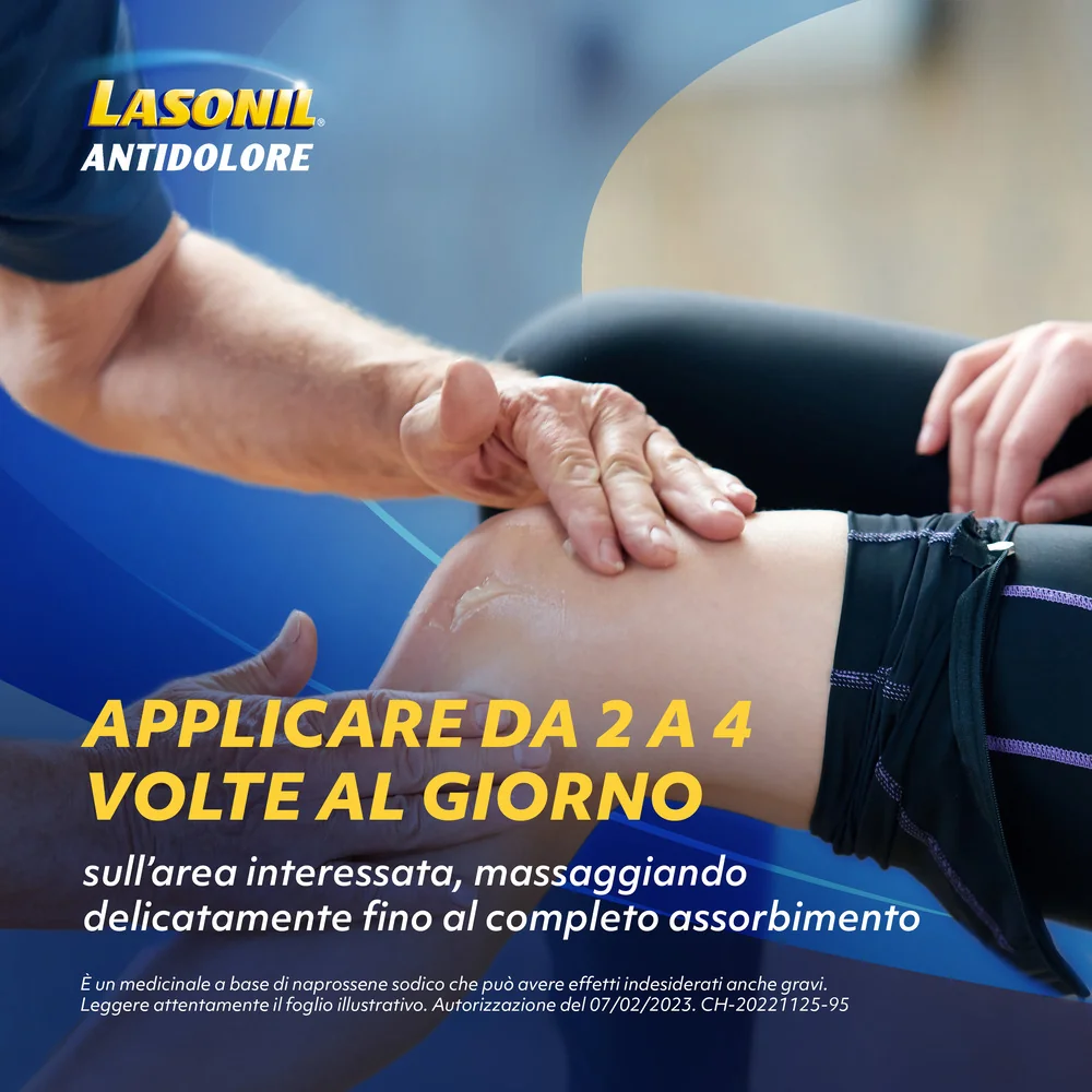 Lasonil Antidolore Gel Antinfiammatorio 120g Dolori Muscolari