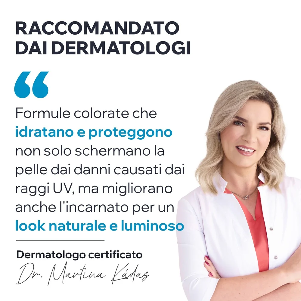 Uriage Eau Thermale Crema Compatta all'Acqua Colorata SPF30 10 g Colorito Uniforme