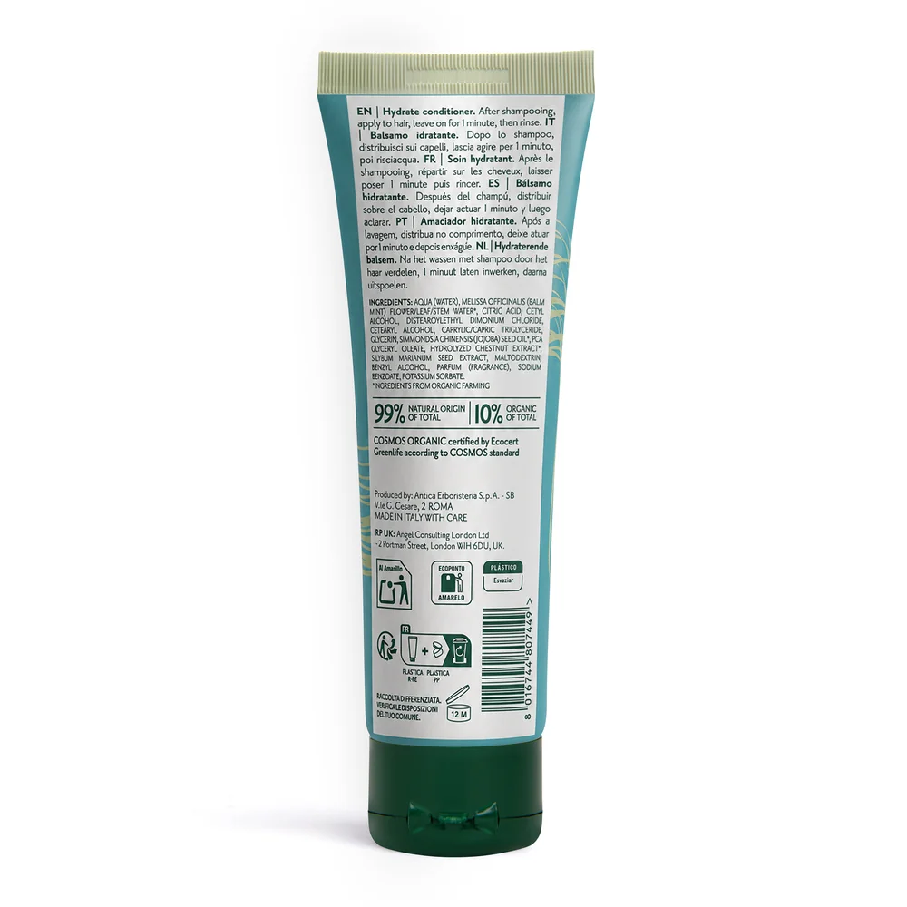 Herbatint Balsamo Biologico Hydrate 50 ml Formato da Viaggio