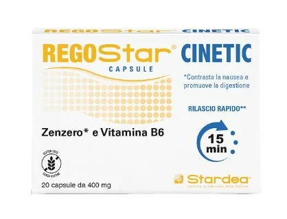 Regostar Cinetic 20 Capsule Gas Intestinali e Digestione