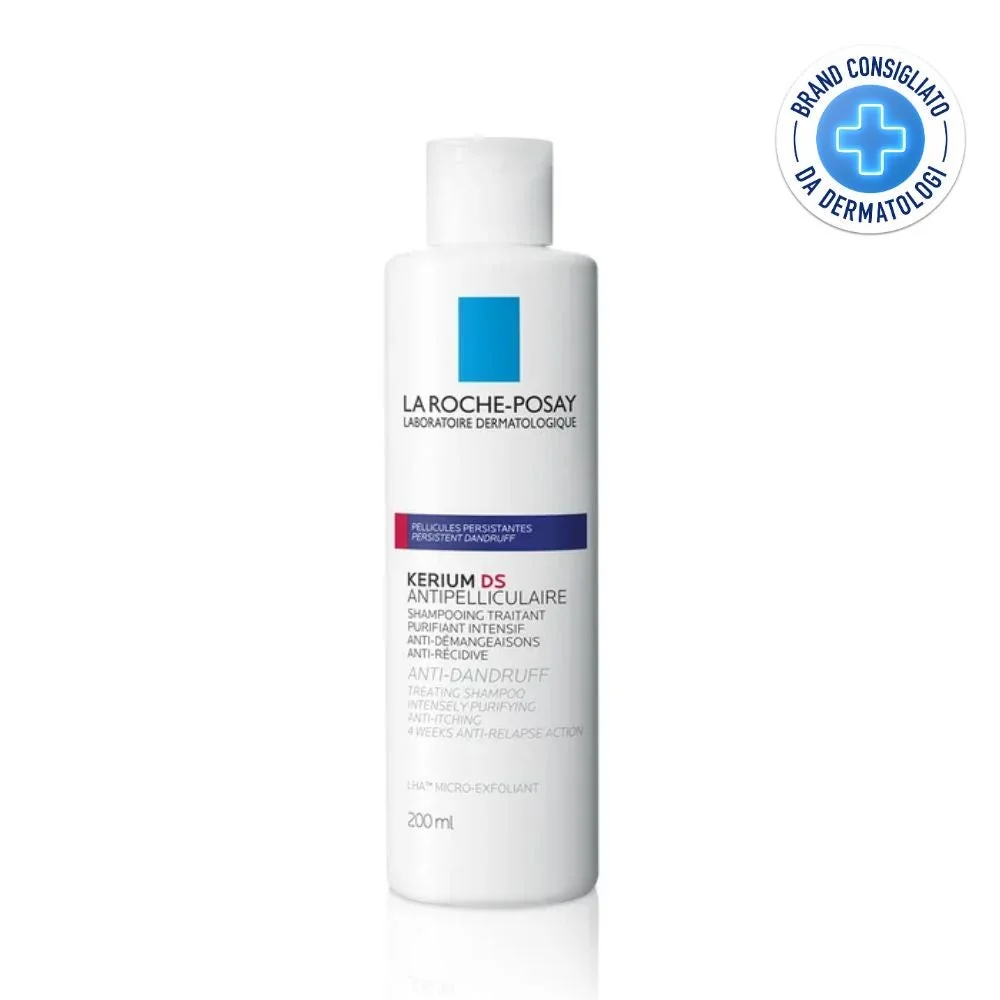 Kerium Ds Shampoo Antifora 200Ml Trattamento microesfoliante