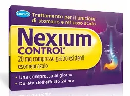 Nexium Control 20 Mg Esomeprazolo 14 Compresse Gastroresistenti