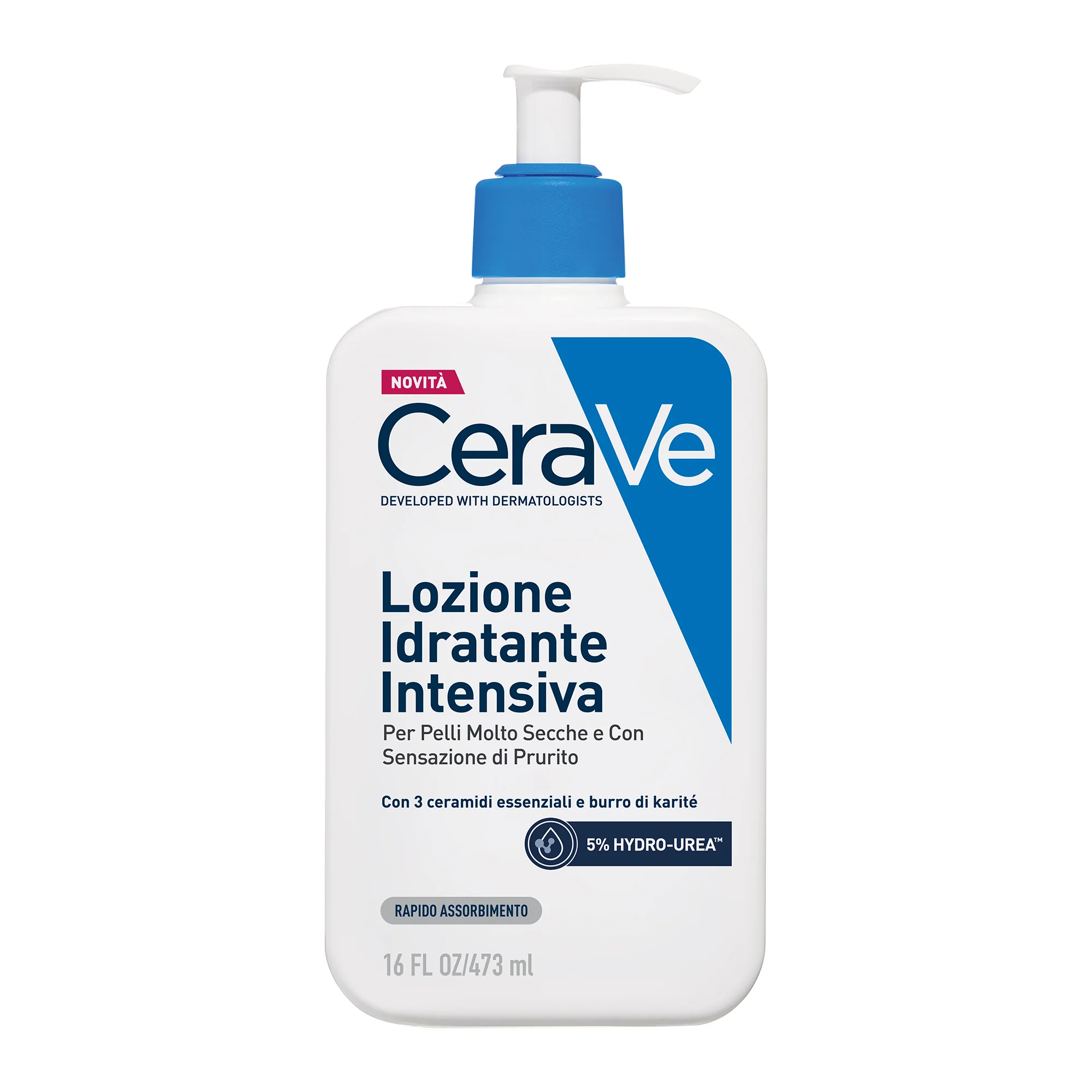 Cerave Lozione Idratante Intensiva 473 ml/16 Oz Per Pelli Molto Secche e Con Sensazione di Prurito
