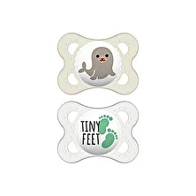 Mam Original 2-6 m Doppio Neutro Silicone Accessori prima infanzia