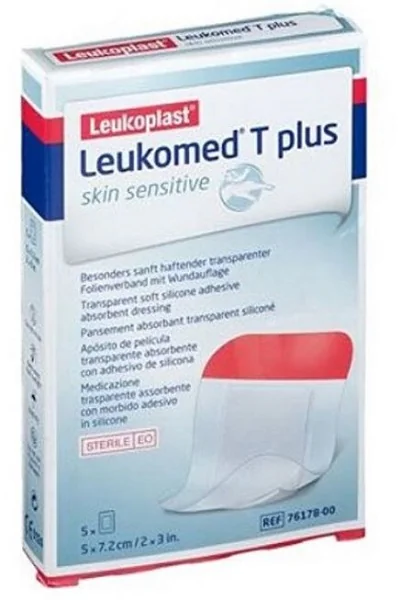 Leukomed Medicazione Post-Operatoria 5X7,2Cm 5 Pezzi