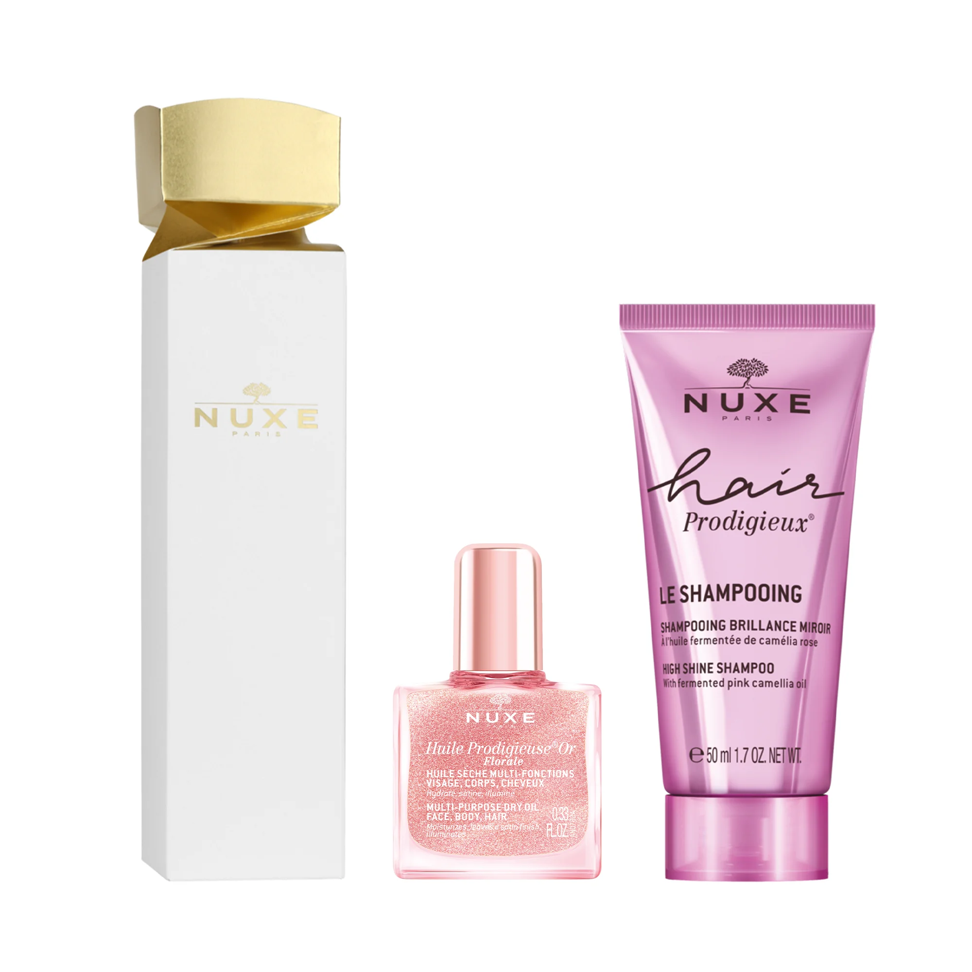 Cracker Hair Shampoo + Hp Or Florale Hair Routine Impeccabile