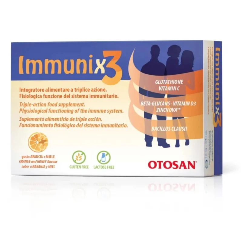 Mmunix3 Otosan 40 Compresse Masticabili