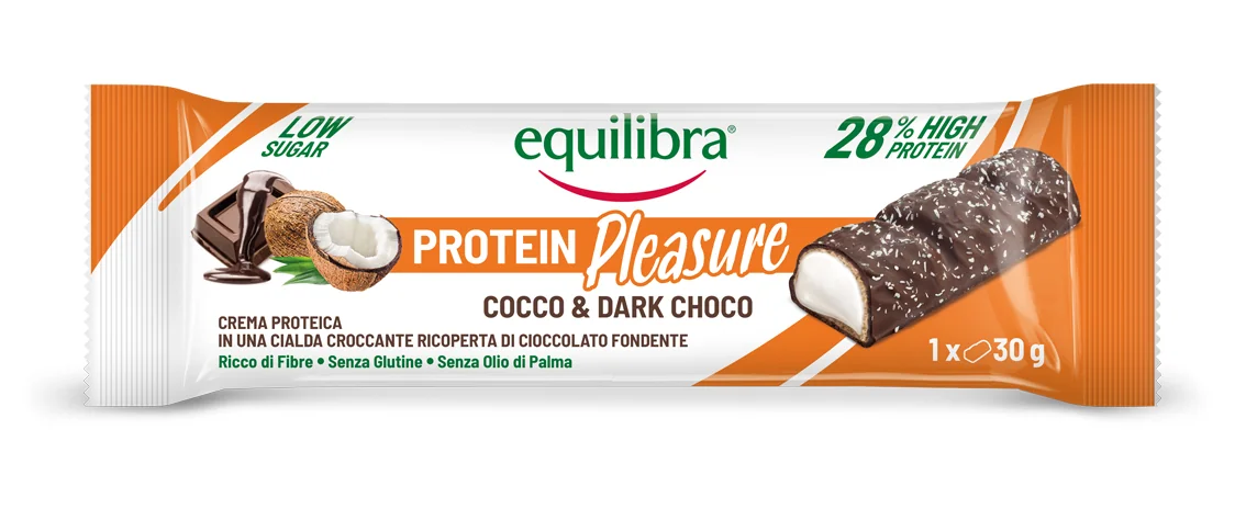 Equilibra Crock Cocco&Dark Choco 30 G Barretta Proteica