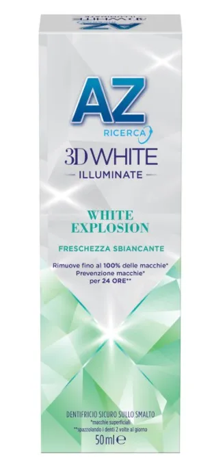 AZ Dentifricio 3DWhite Illuminate White Explosion 50 ml