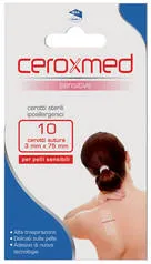Ceroxmed Sensitive Cerotto Sutura 3x75 mm 10 Pezzi