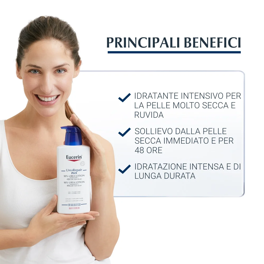 Eucerin Urea Repair Emulsione Corpo 400 ml Urea 10%