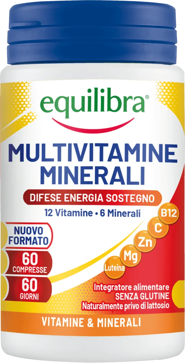 Equilibra Multivitam Min 60 Compresse Multivitaminico con Luteina