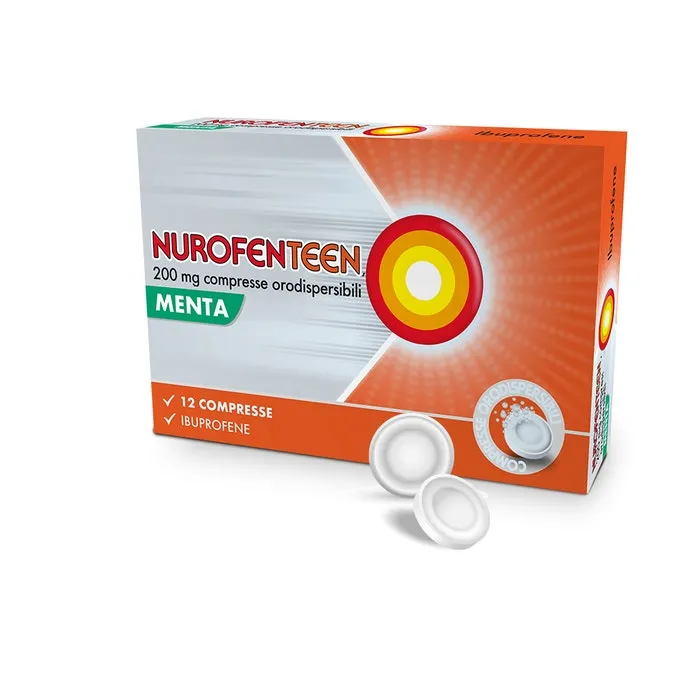 Nurofenteen 12 Compresse Orod 200  mg