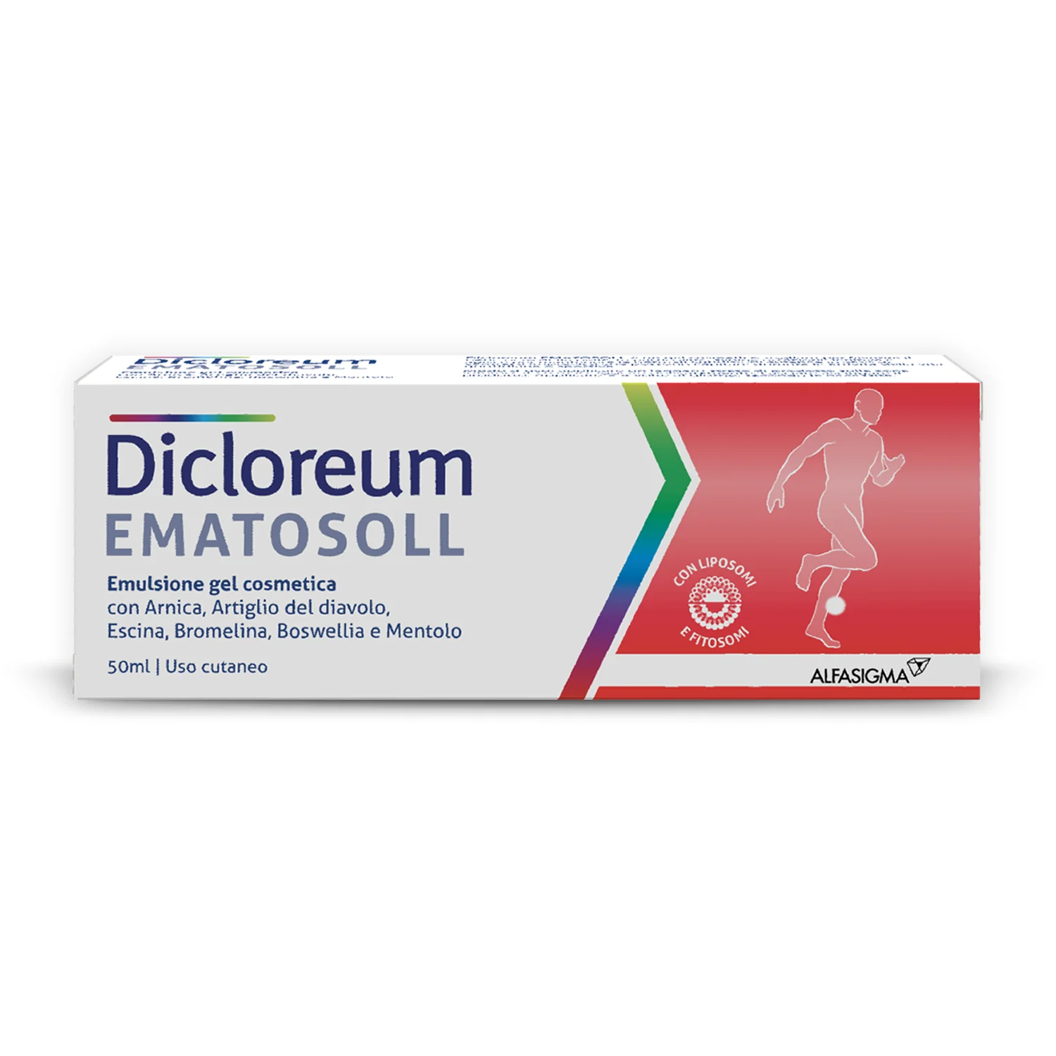 Dicloreum Ematosoll Gel Antidolorifico 50 ml 